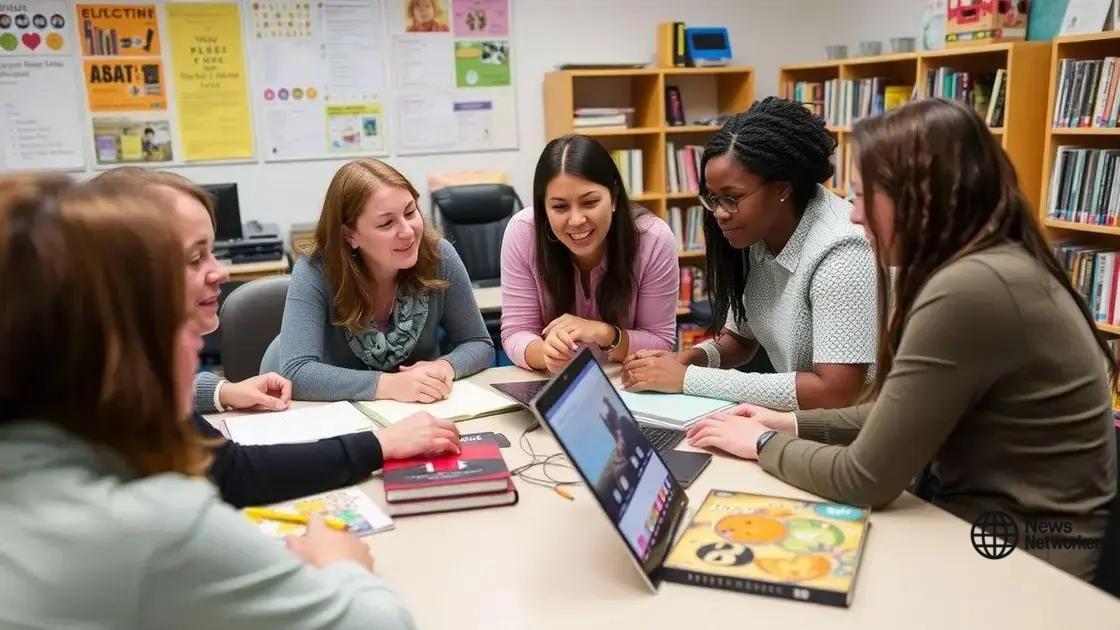How the initiative supports teachers and educators