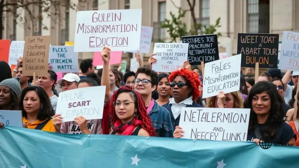 Disinformation protest education campaign: what you need to know
