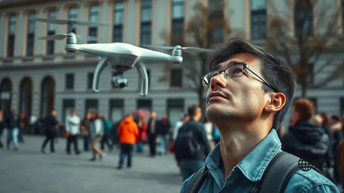Privacy implications of drone monitoring