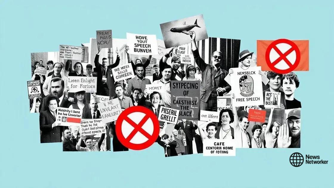 Key historical anti-censorship movements