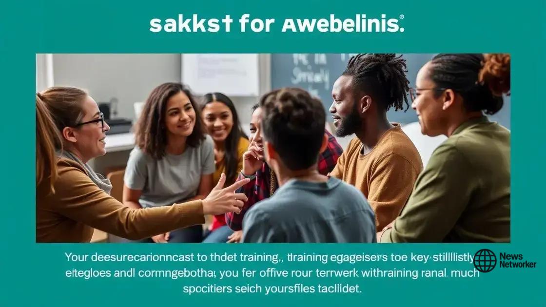 Key skills taught at training centers