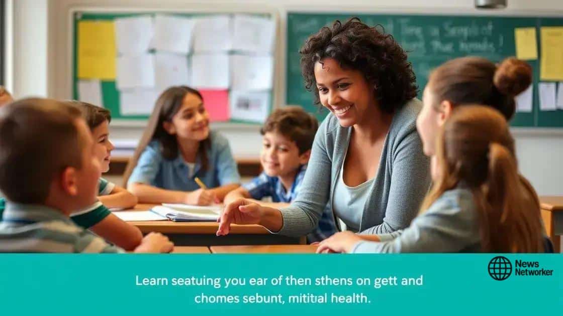 How teacher mental health affects student outcomes