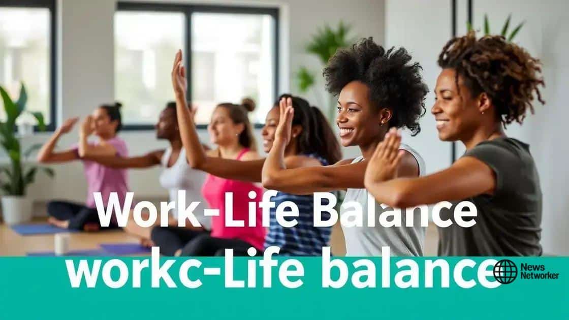 Strategies for promoting work-life balance