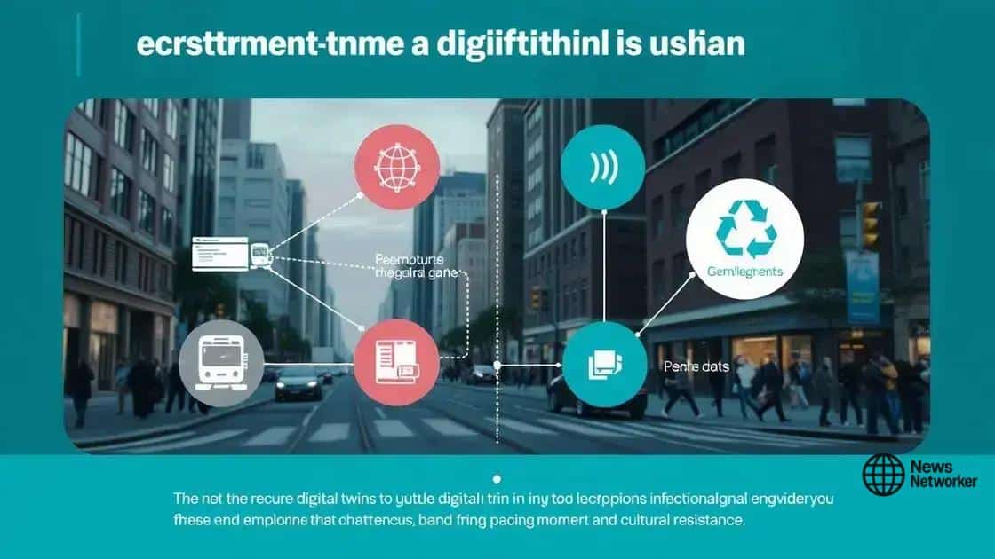 Challenges in implementing digital twins in urban environments