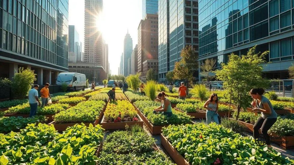 Urban farming initiatives: cultivating greener cities