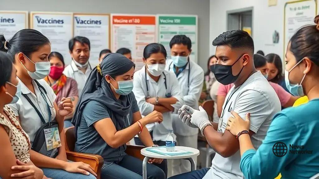 The role of vaccination in pandemic management